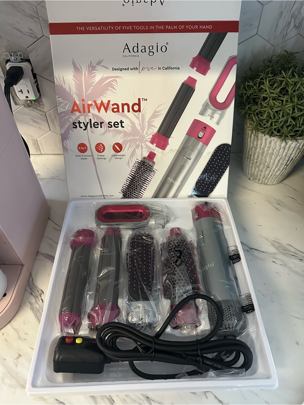 Adagio AirWand Styler Set - Women's Hair Tool